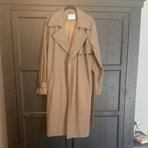 Athleta Jackets & Blazers - Athleta Camel Trench Coat with Belt